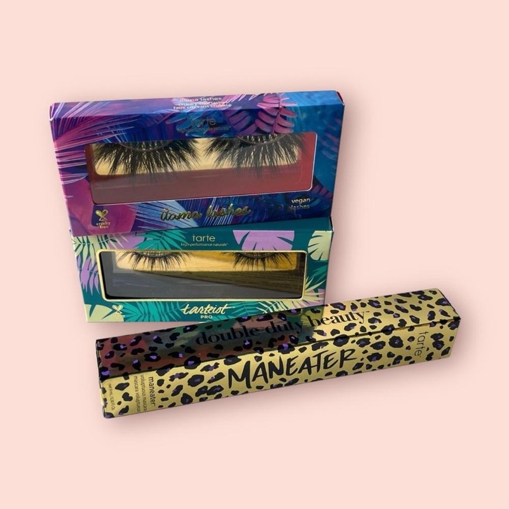 (2) TARTE Lashes + (1) Mascara Bundle | 3pc Set